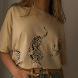 Urban Outfitters Tiger T-Shirt Dress